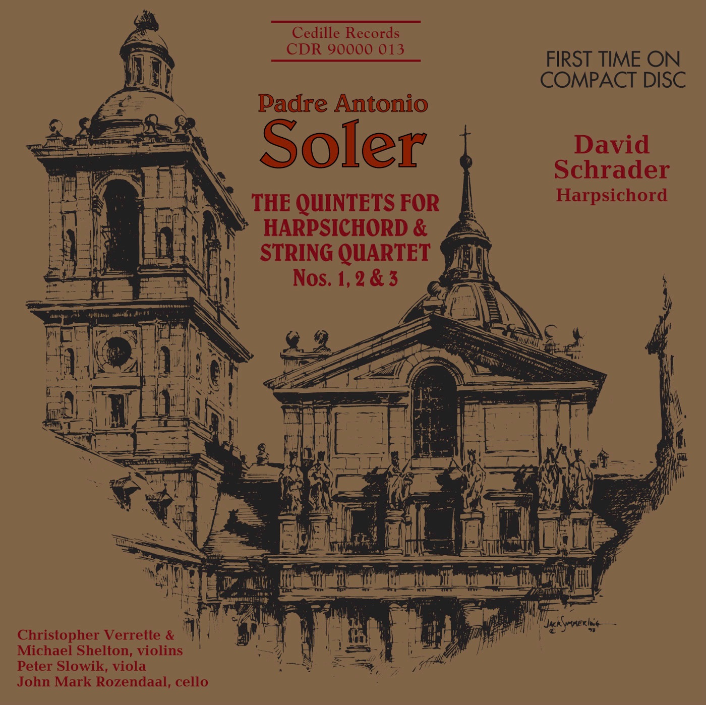 Soler: Quintets for Harpsichord and Strings album cover