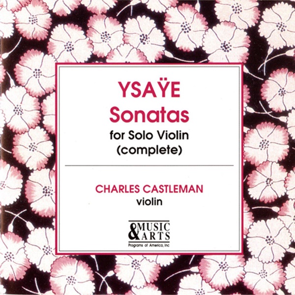 Music of Eugène Ysaÿe album cover