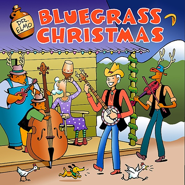 Bluegrass Christmas album cover