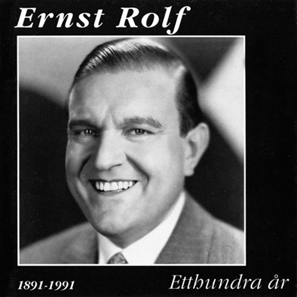 Ernst Rolf: Etthundra ar album cover
