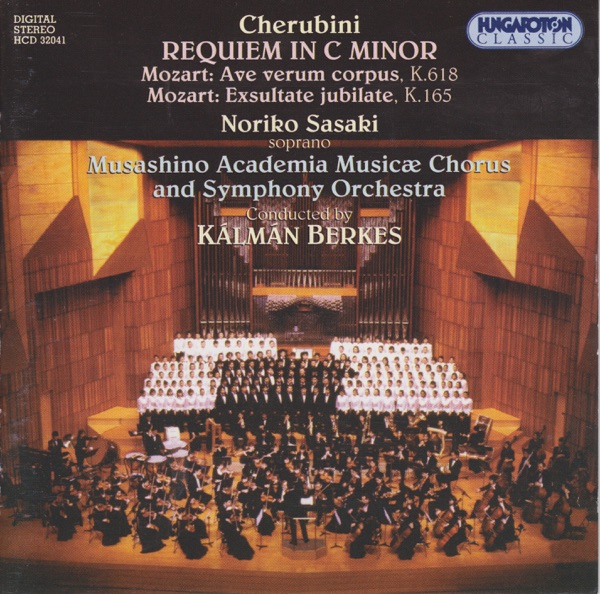 Cherubini - Requiem, Mozart - Ave Verum, Exsultate album cover