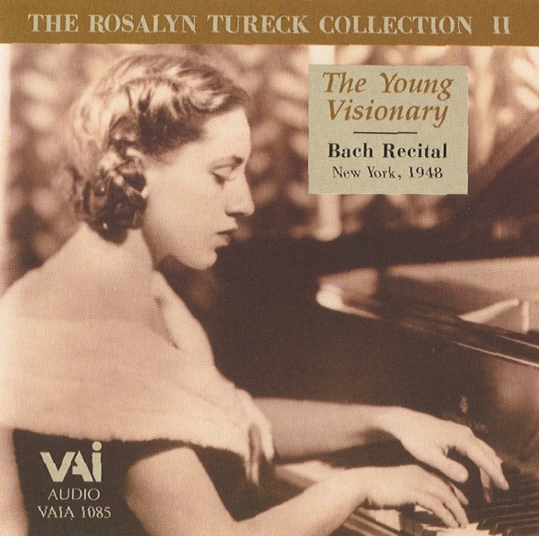Bach: The Young Visionary (Bach Recital Live New York 1948) album cover
