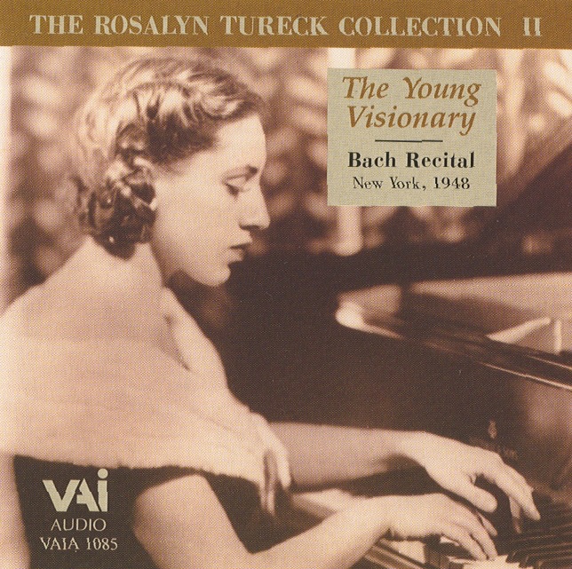 Bach: The Young Visionary (Bach Recital Live New York 1948) album cover
