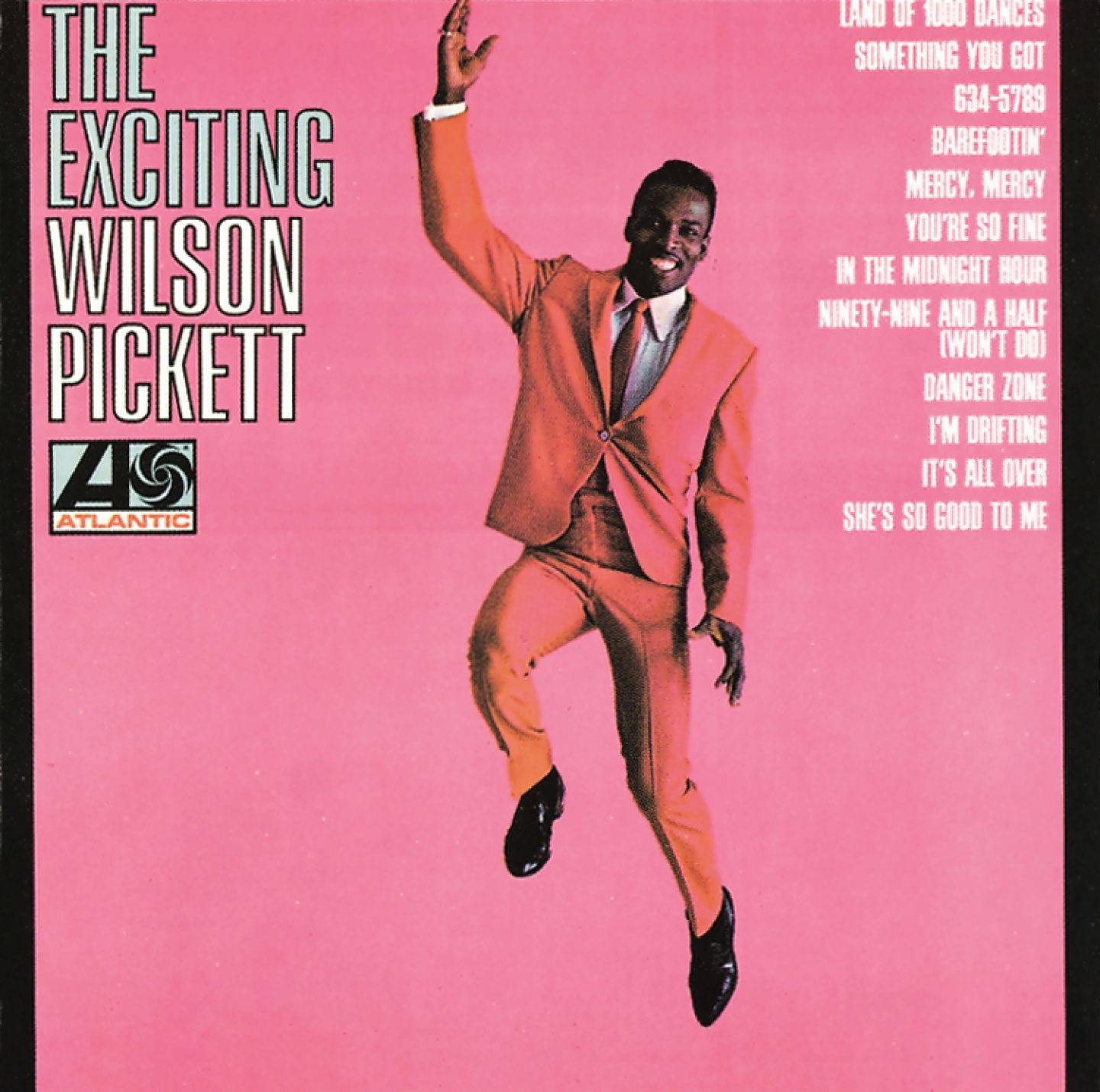 The Exciting Wilson Pickett album cover