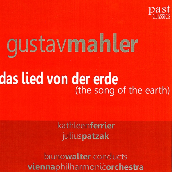 Mahler: Das Lied Von Der Erde album cover