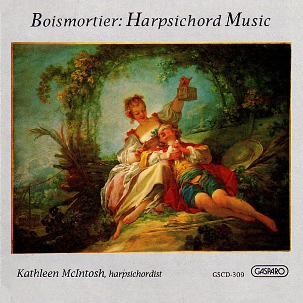 Boismortier (Harpsichord music) album cover
