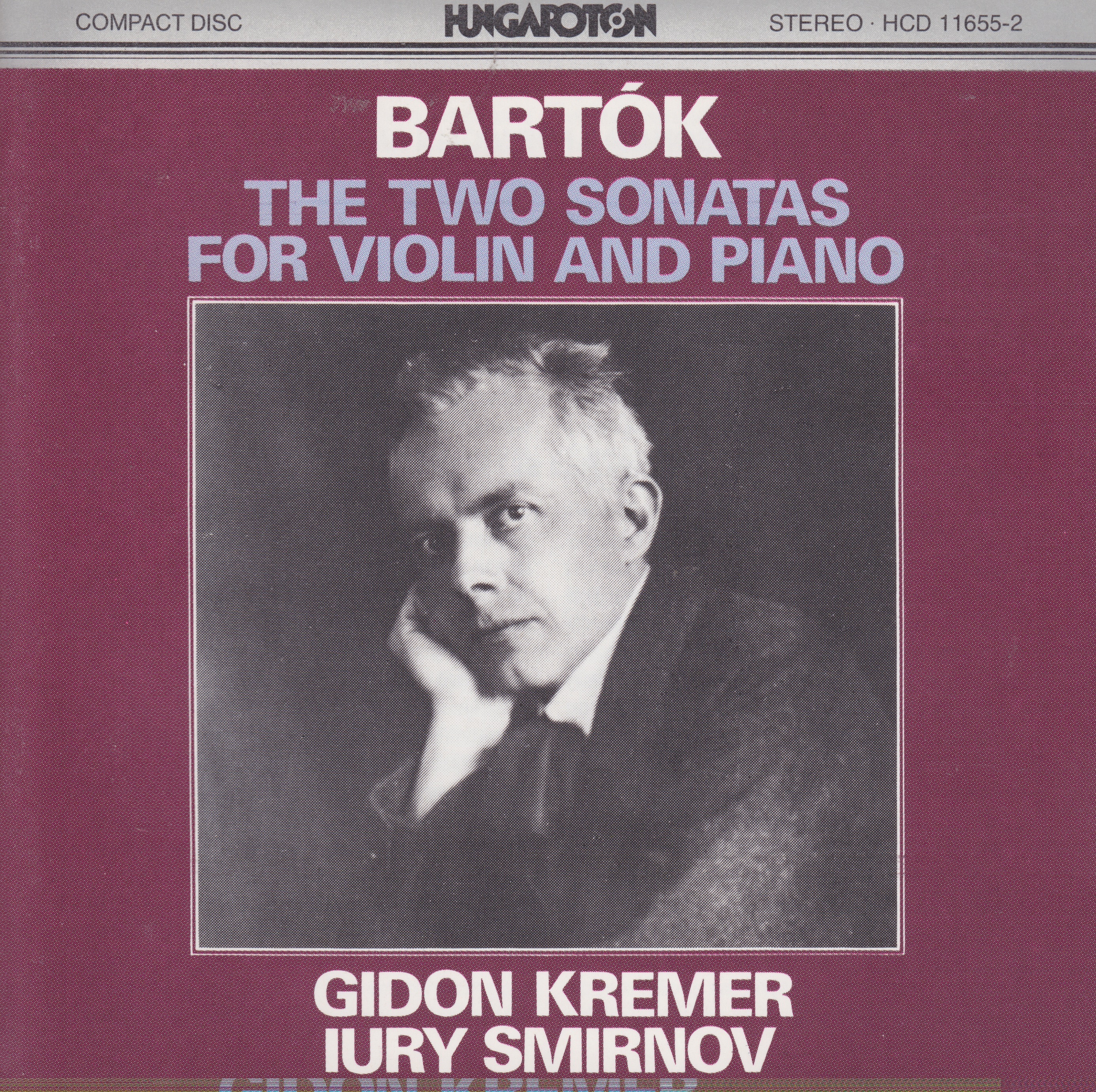 Bartók: The Two Sonatas for Violin and Piano album cover