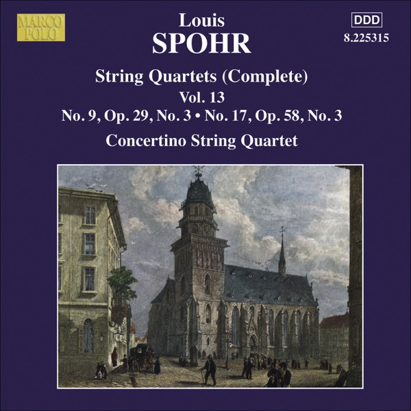 Spohr: String Quartets Nos. 9 & 17 album cover