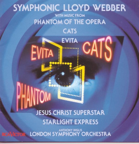 Symphonic Lloyd Webber album cover