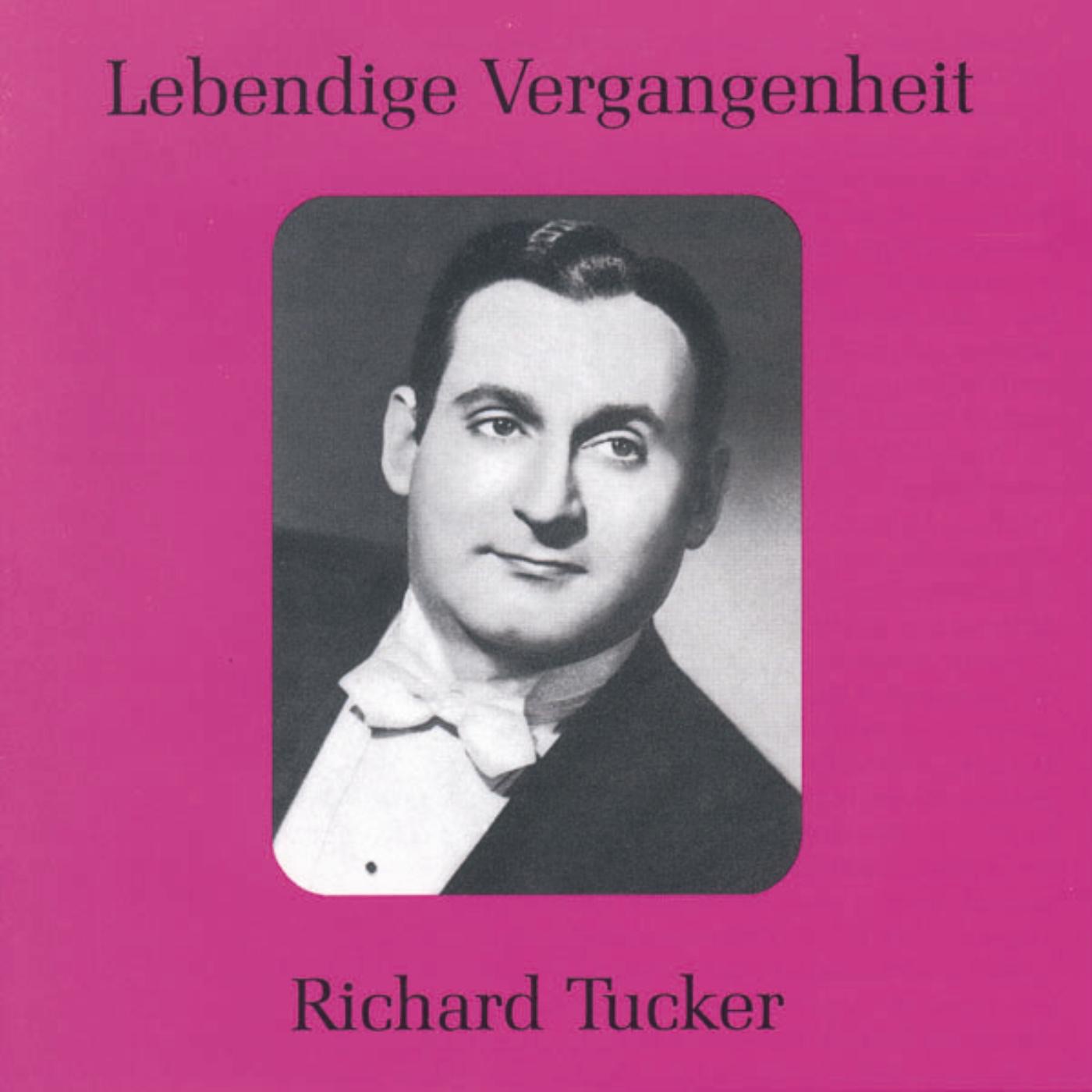 Lebendige Vergangenheit - Richard Tucker album cover