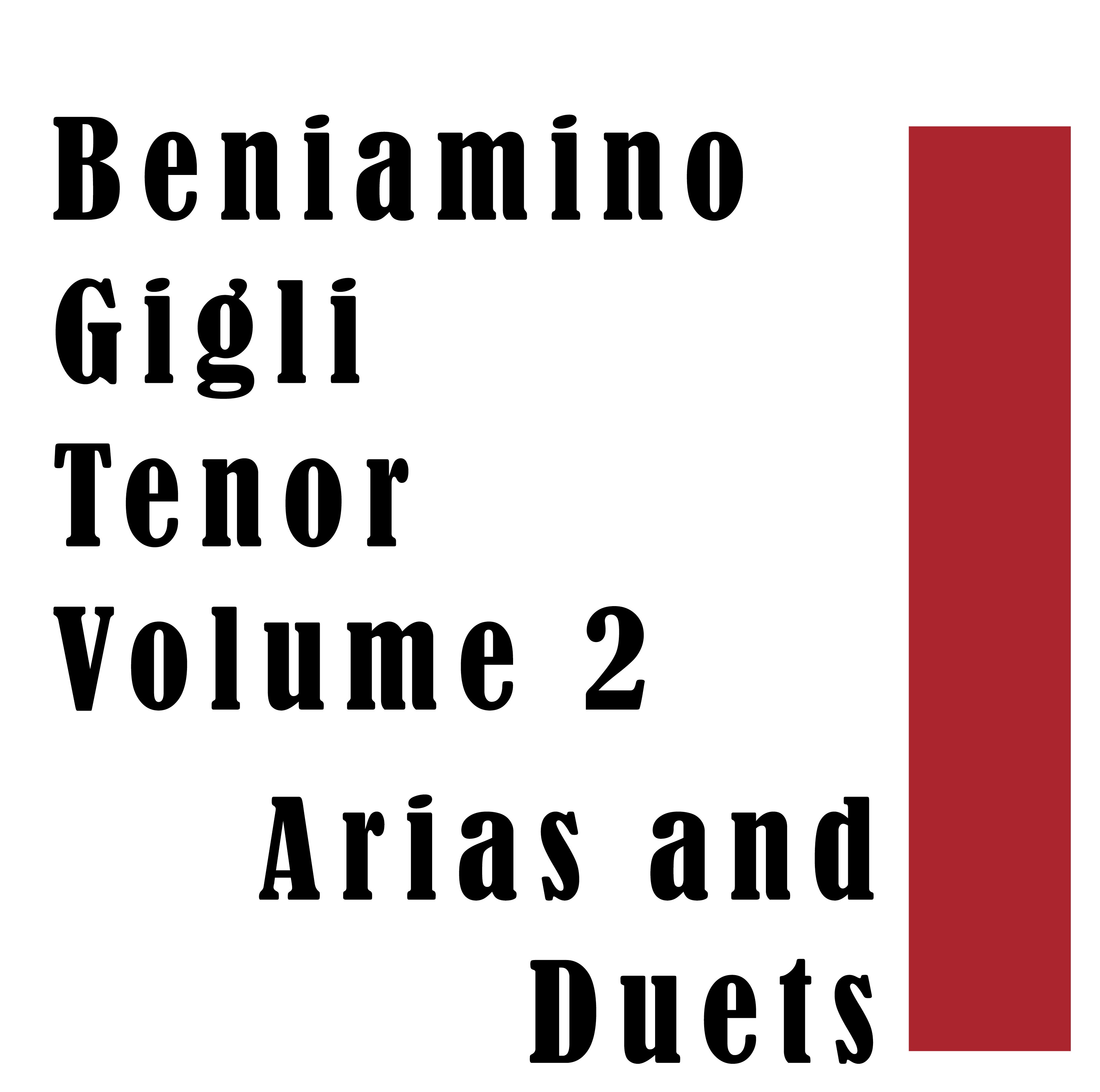 Tenor Volume 2 Arias and Duets album cover