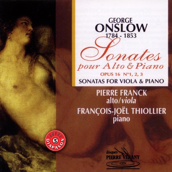Onslow : Sonates pour alto & piano, Opus 16 album cover