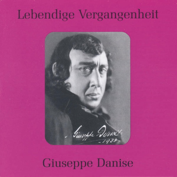 Lebendige Vergangenheit - Giuseppe Danise album cover