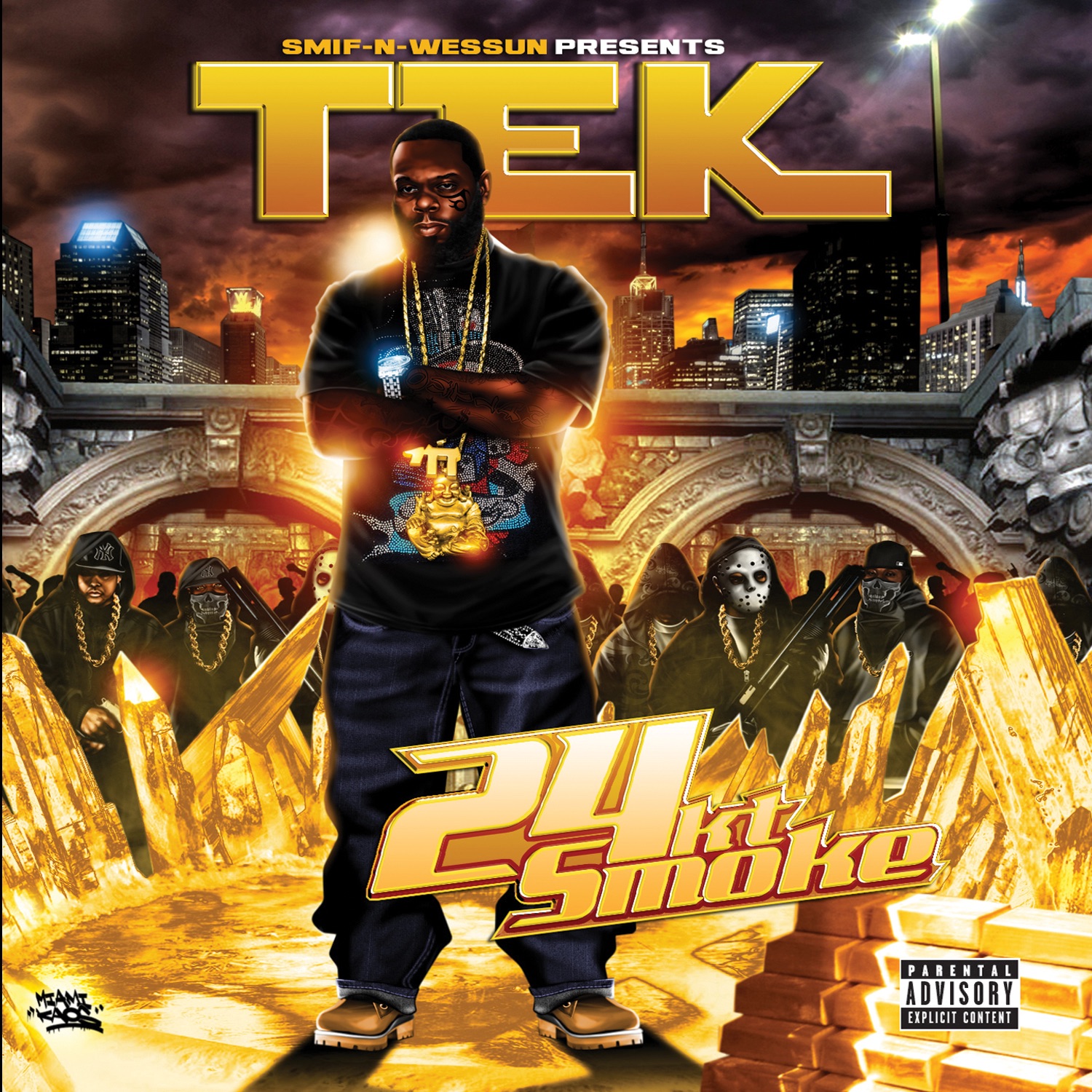 24kt Smoke (Smif-n-Wessun Presents Tek) album cover