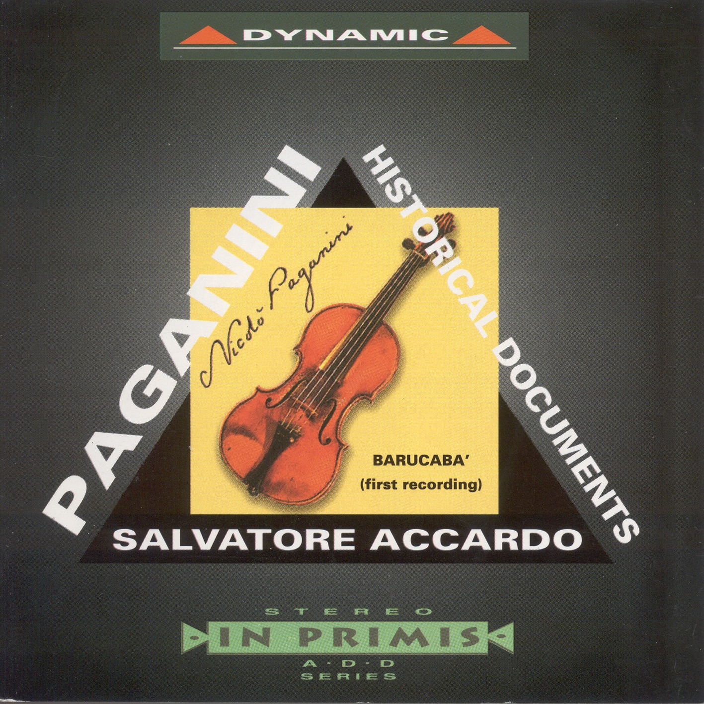 Paganini: Historical Documents album cover