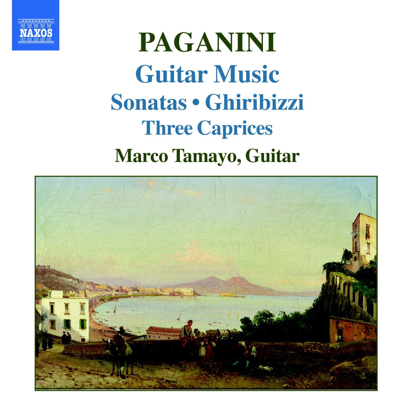 Paganini: Guitar Music album cover