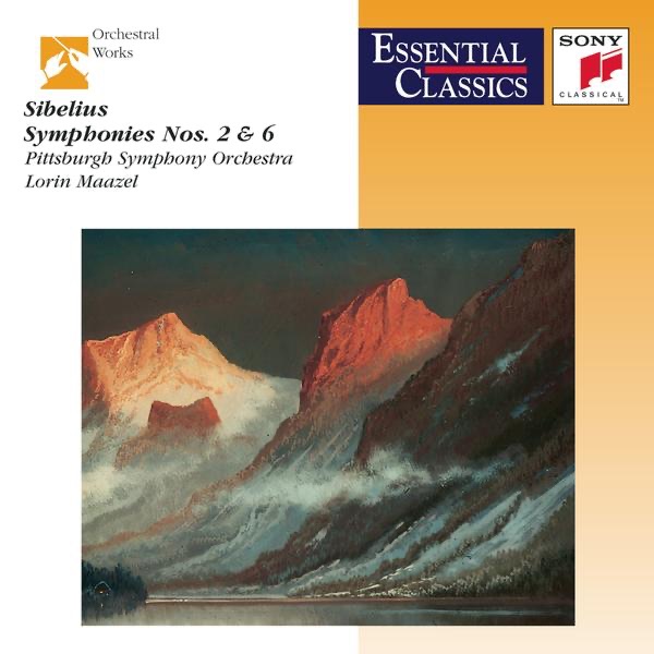 Sibelius: Symphonies Nos. 2 & 6 album cover