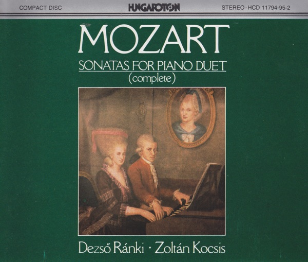 W. A. Mozart: Sonatas for Piano Duet album cover