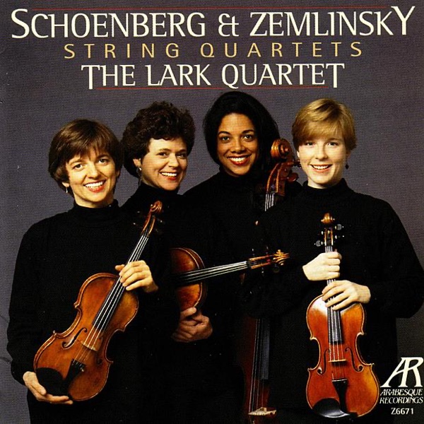 Schoenberg & Zemlinsky String Quartets album cover
