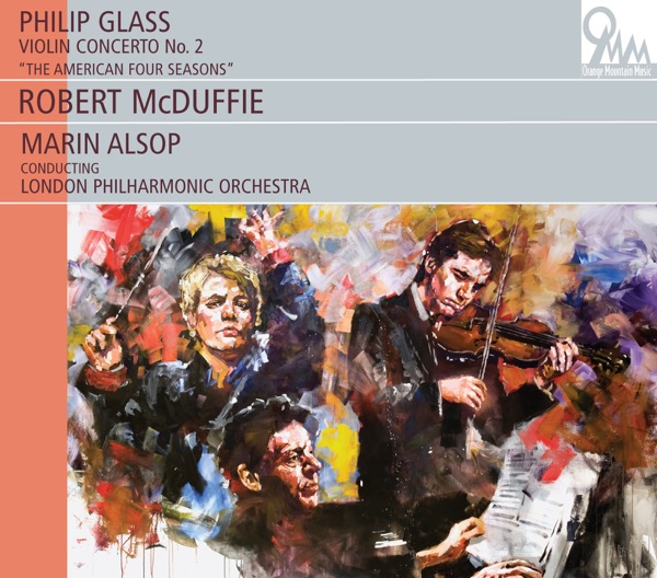 Philip Glass: Violin Concerto No. 2 "The American Four Seasons" album cover