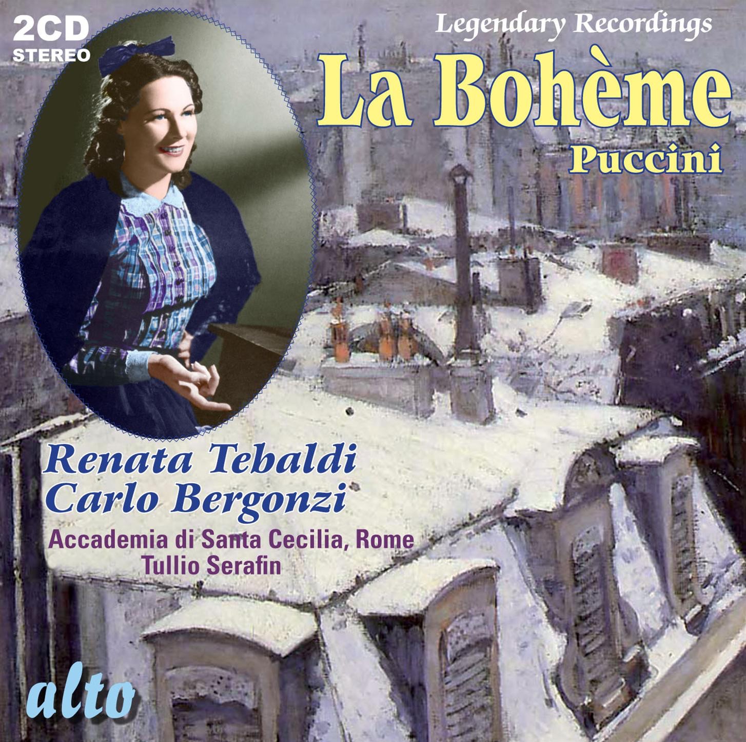 La Bohème (plus five bonus Puccini arias) by Renata Tebaldi, Carlo ...
