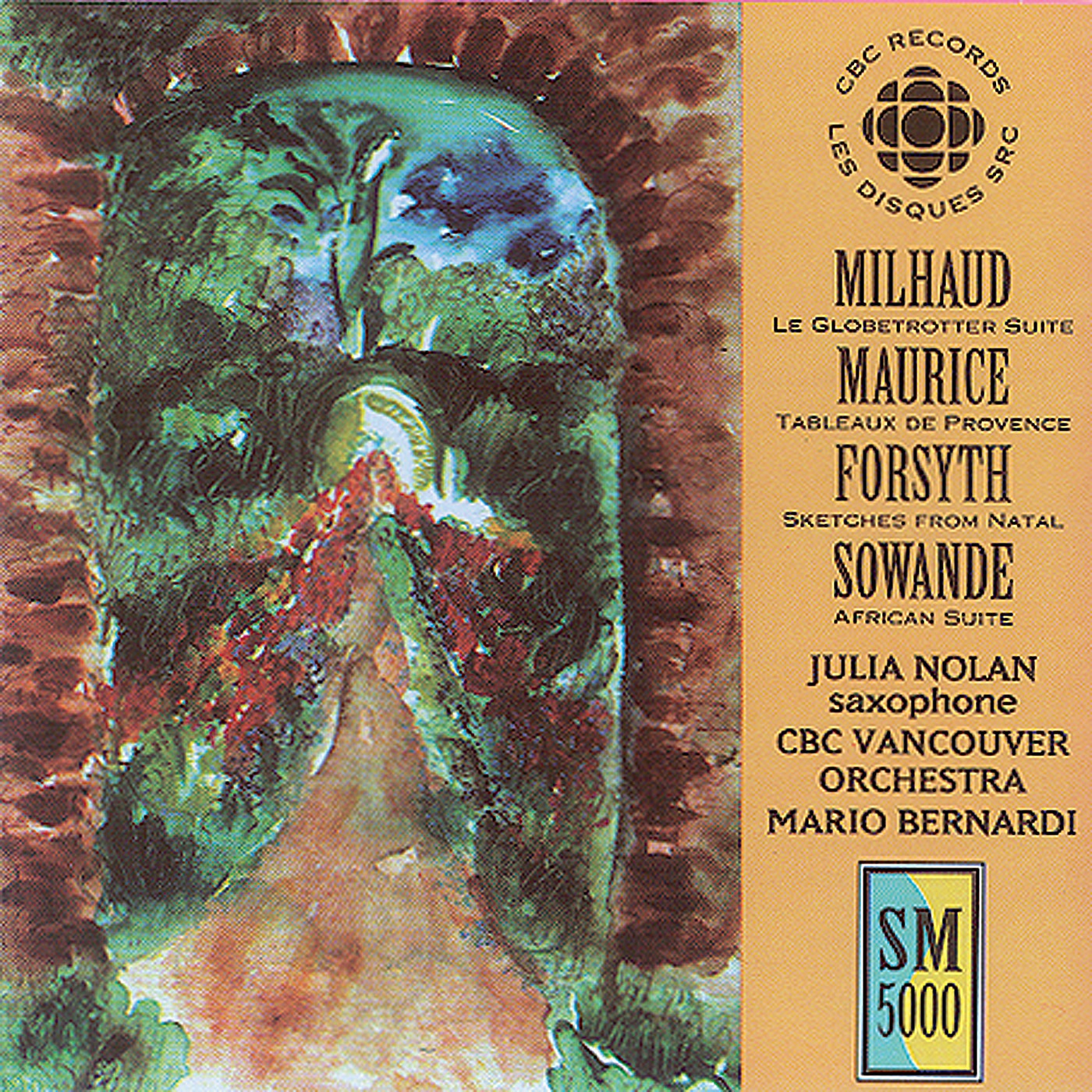 Sowande: African Suite - Milhaud: Globetrotter Suite album cover