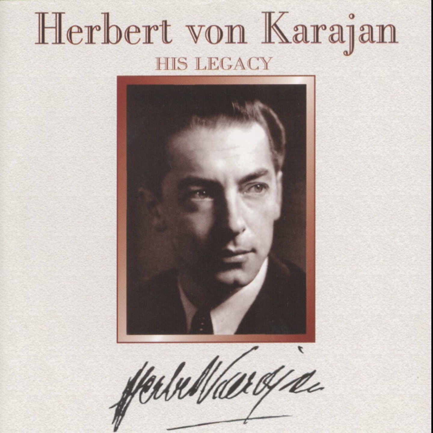 Herbert von Karajan - His Legacy album cover