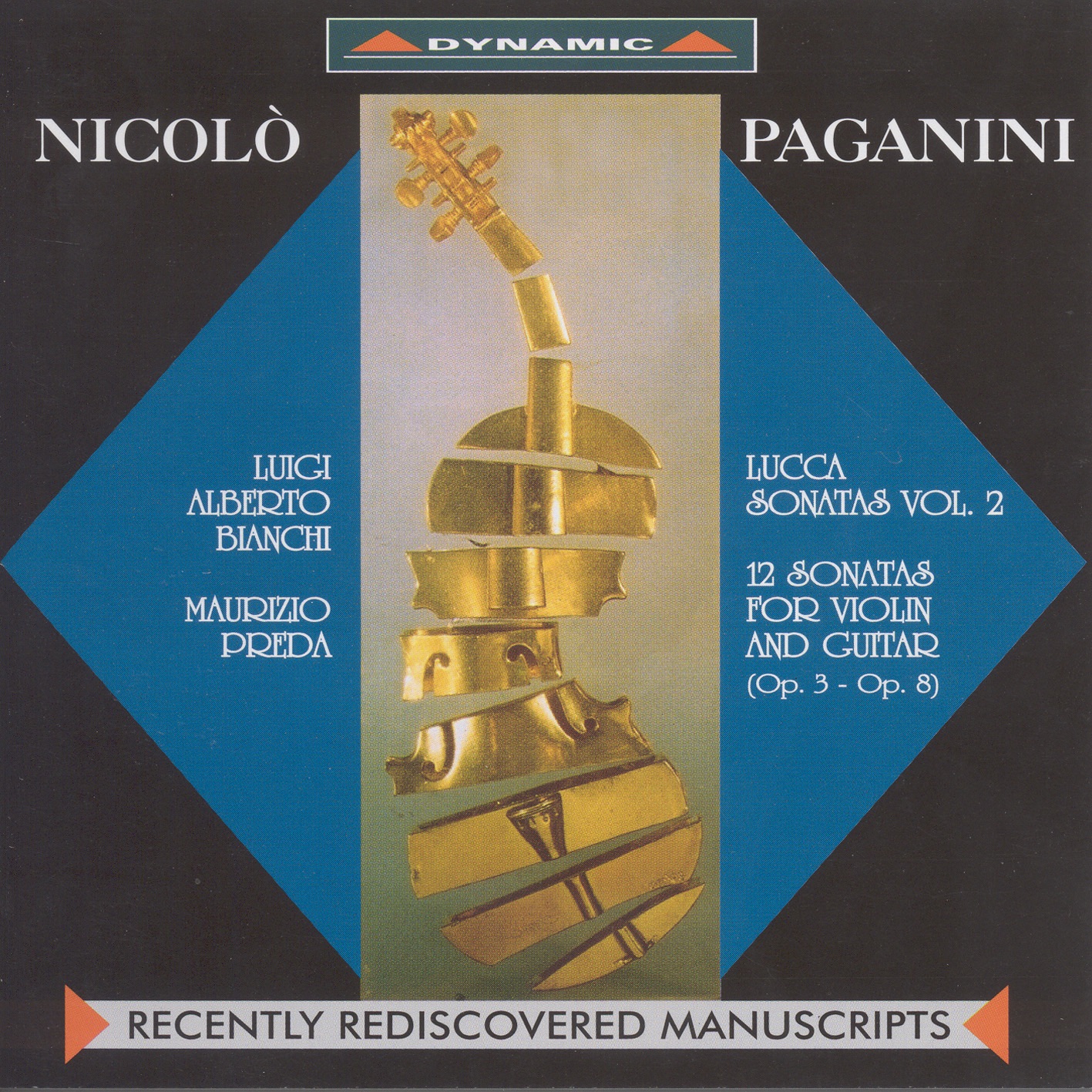 Paganini: Lucca Sonatas, Vol. 2 album cover