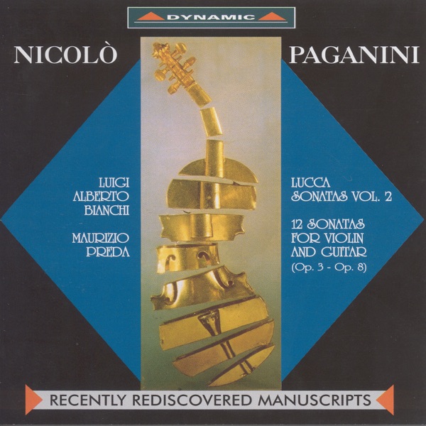 Paganini: Lucca Sonatas, Vol. 2 album cover