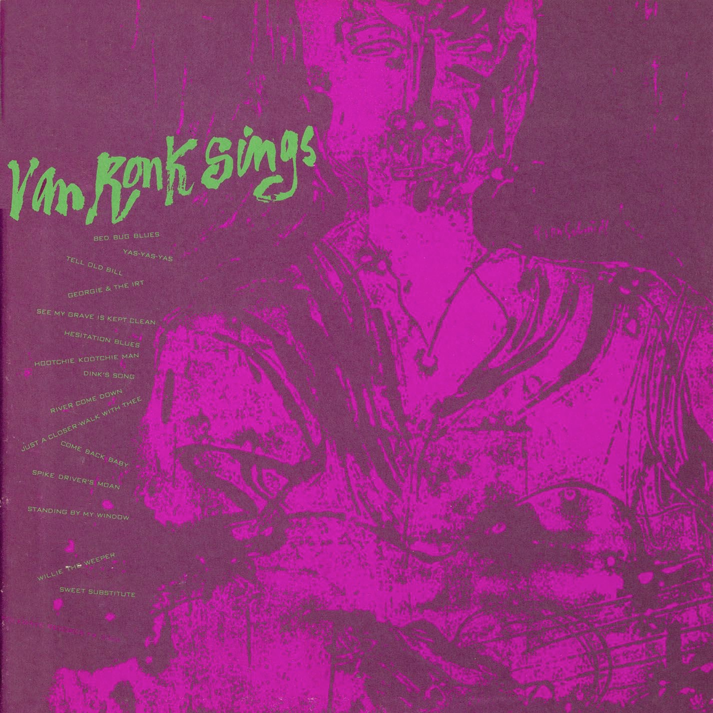 Dave Van Ronk Sings album cover