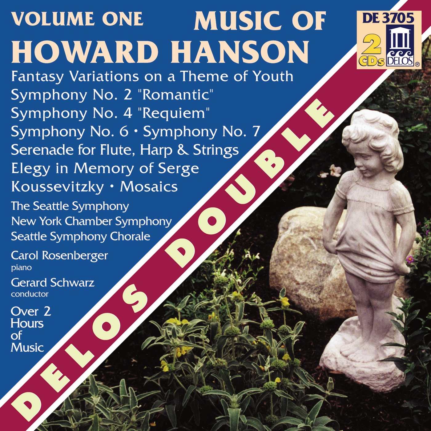 Music of Howard Hanson, Vol. 1 album cover