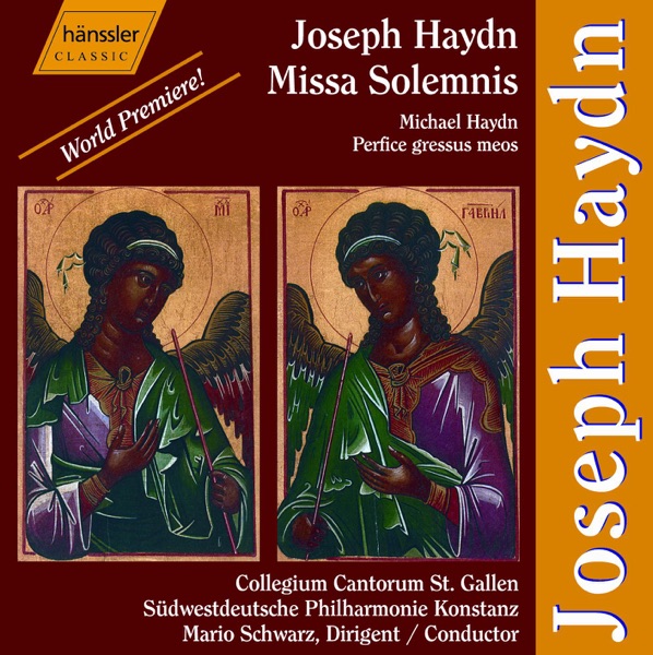 Haydn, J.: Missa Solemnis - Haydn, M.: Perfice Gressus Meos album cover