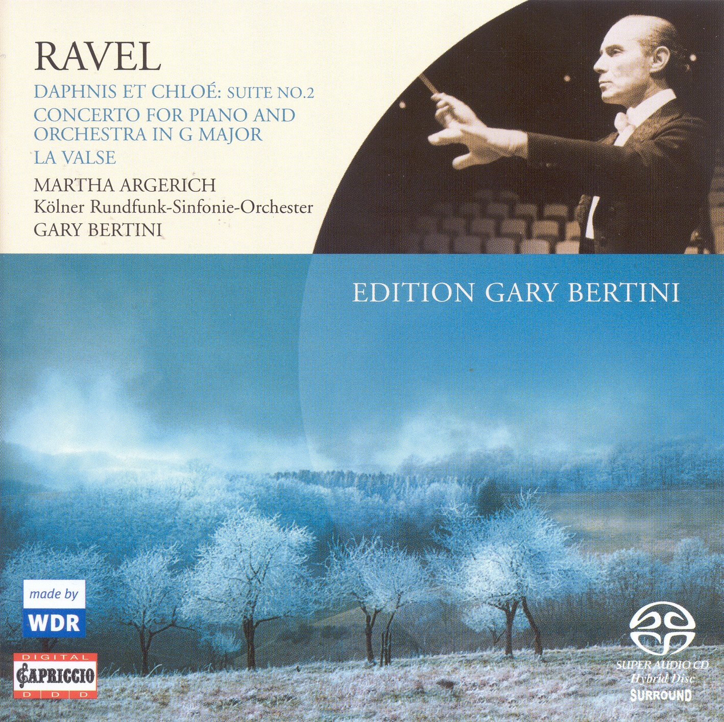 Ravel: Daphnis Et Chloe Suite No. 2, Piano Concerto & La Valse album cover