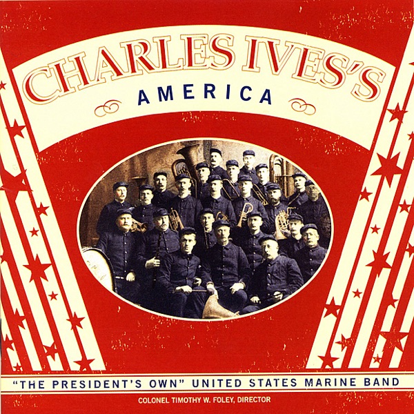 Charles Ives' America album cover