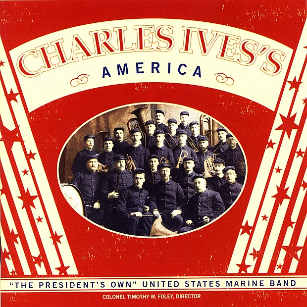 Charles Ives' America album cover