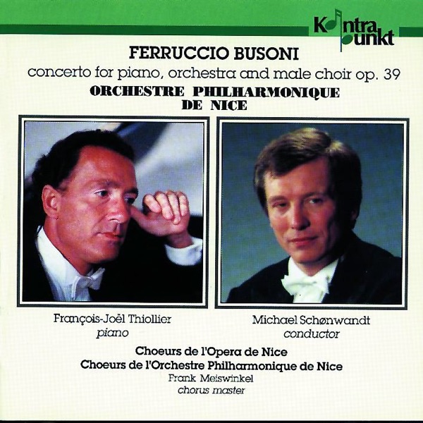 Busoni: Piano Concerto Opus 39 album cover