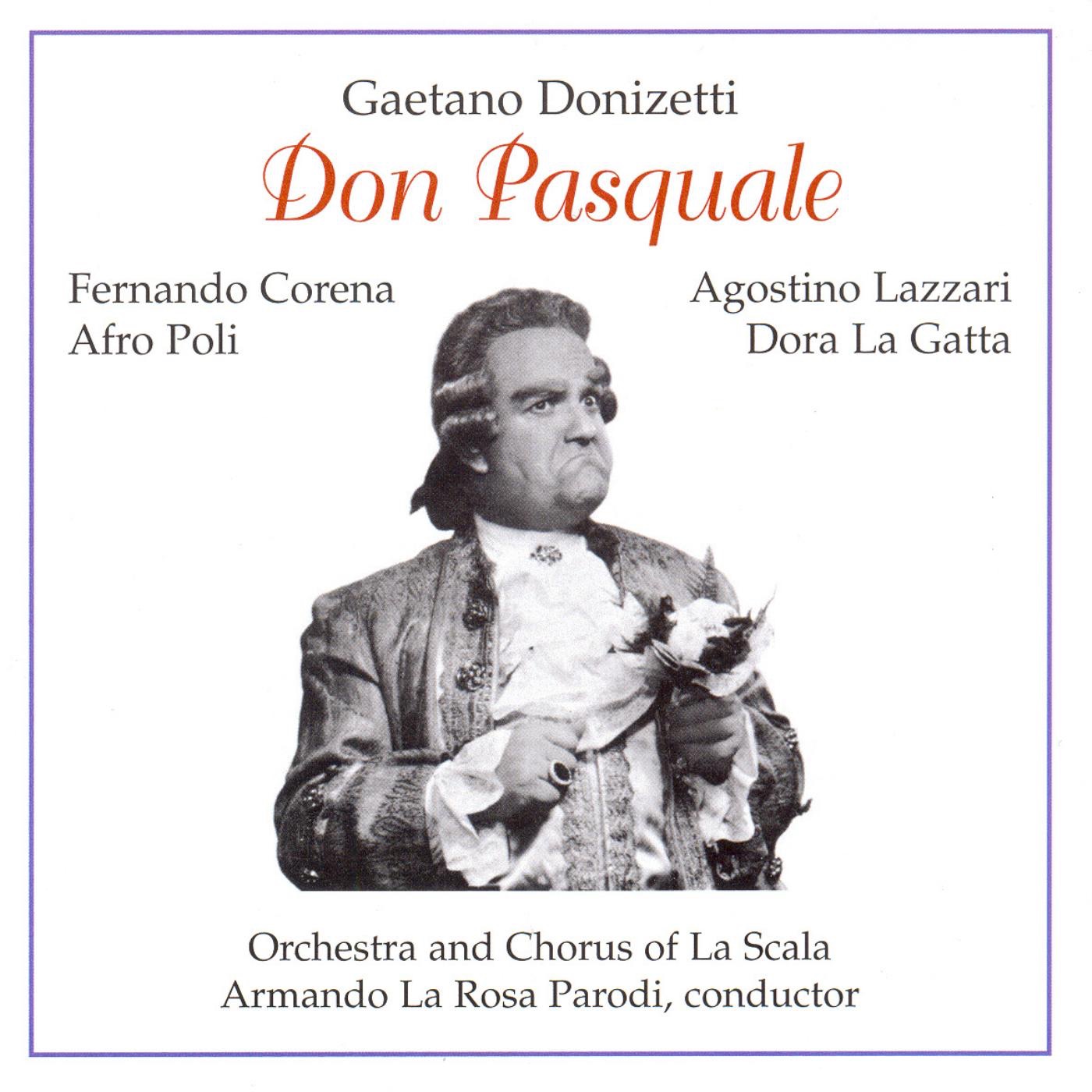 Don Pasquale album cover
