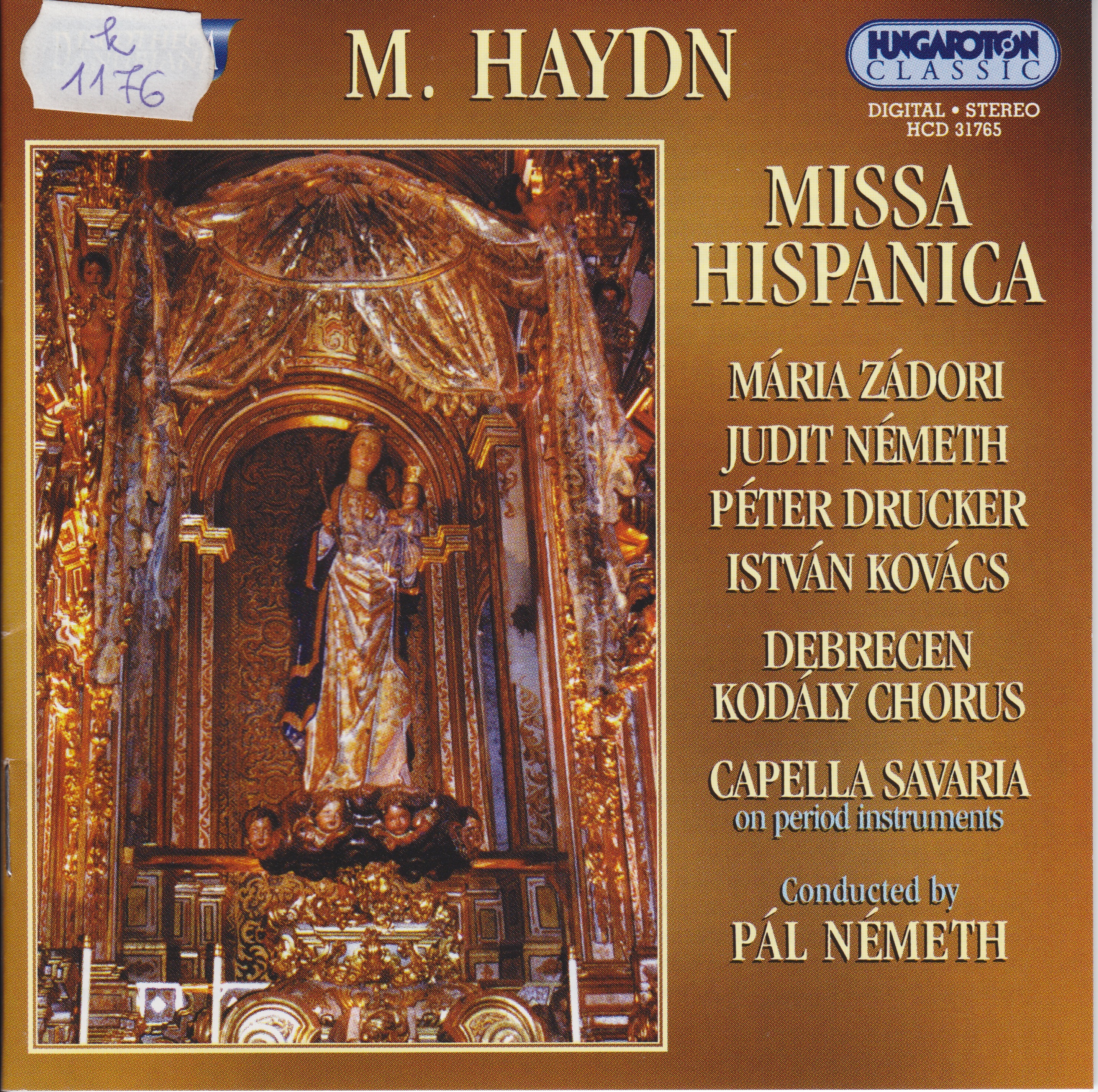 Missa Hispanica, in C major album cover
