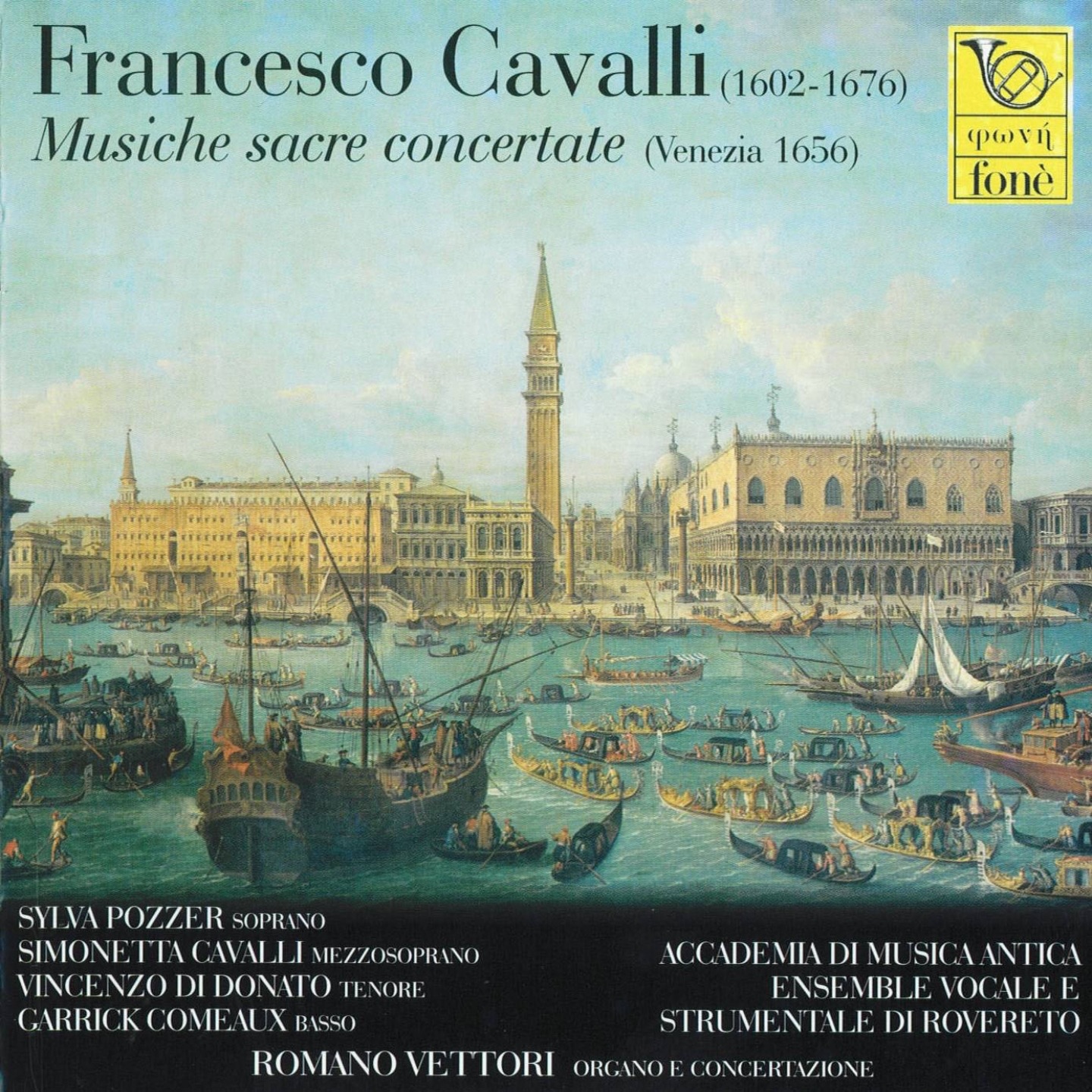 Cavalli : Musiche sacre concertate album cover