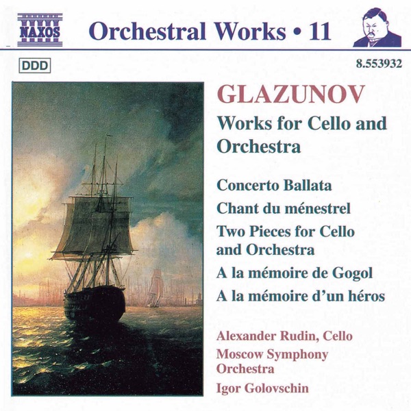 Glazunov, A.K.: Orchestral Works, Vol. 11 - Concerto Ballata - Chant Du Menestrel album cover