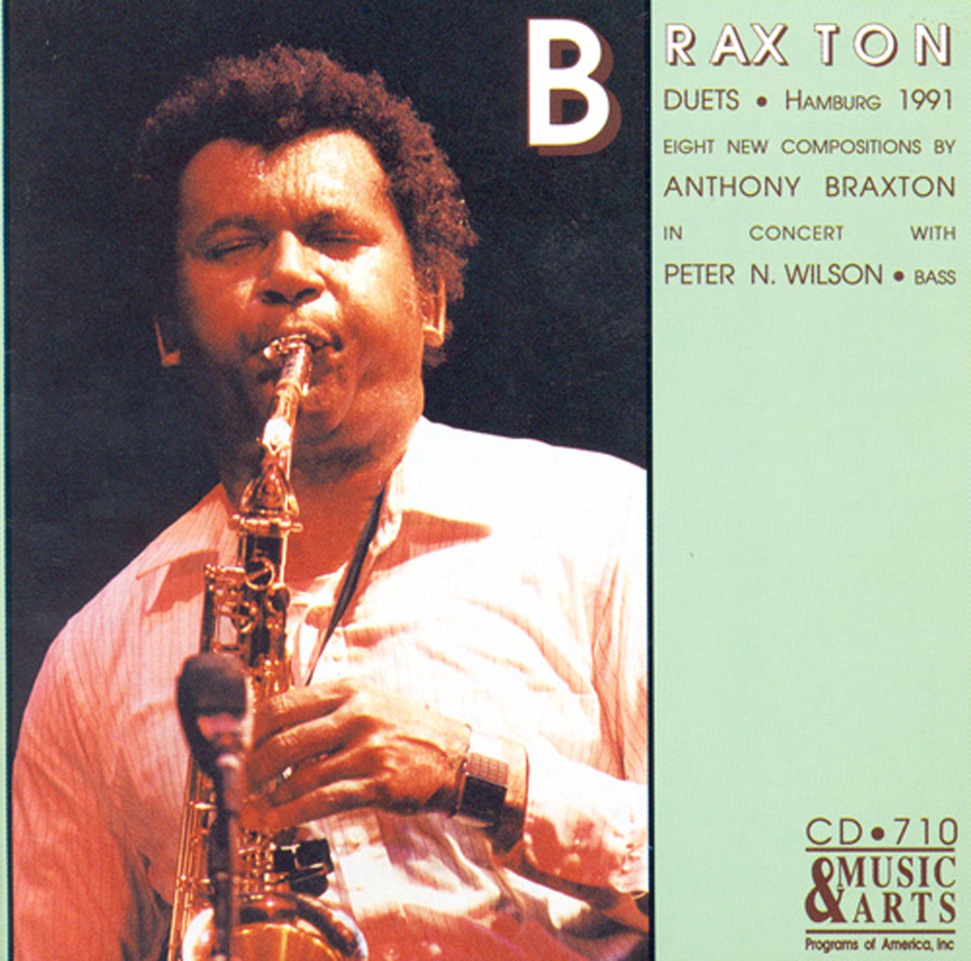 Braxton: Duets, Hamburg 1991 album cover