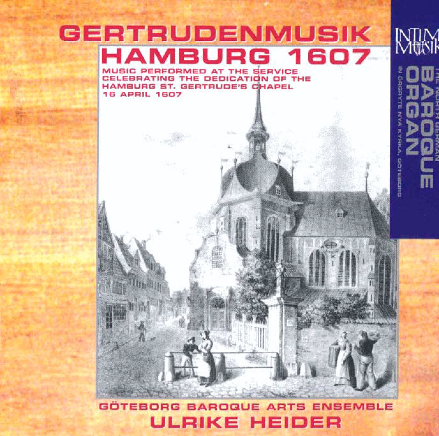 Gertrudenmusik Hamburg 1607 album cover