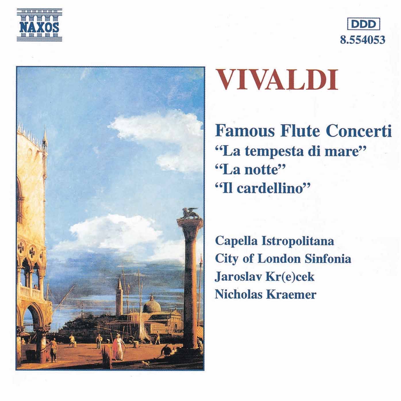 Vivaldi: Flute Concertos album cover