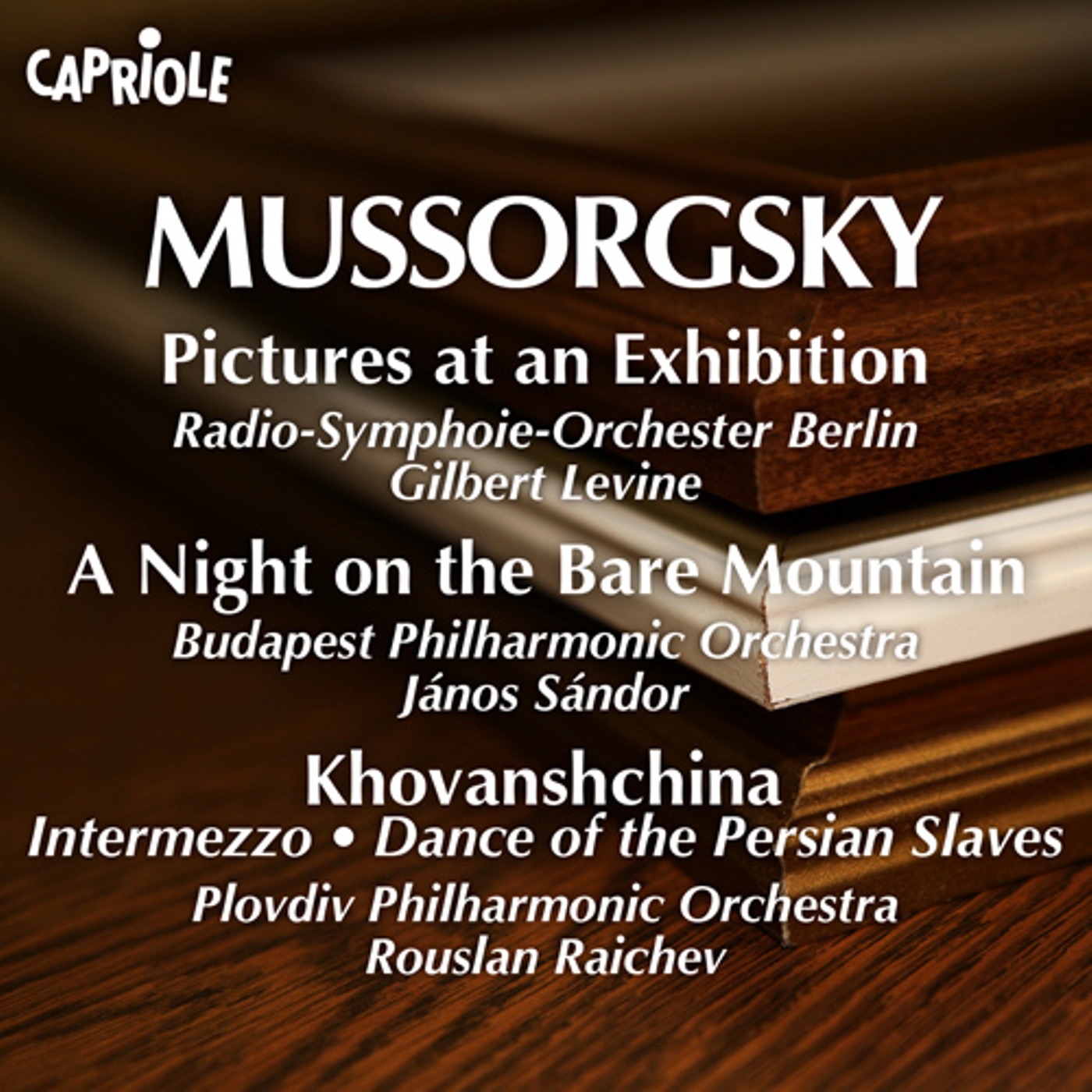 Mussorgsky, M.: Pictures at an Exhibition - A Night On the Bare Mountain - Khovanshchina (Excerpts) album cover