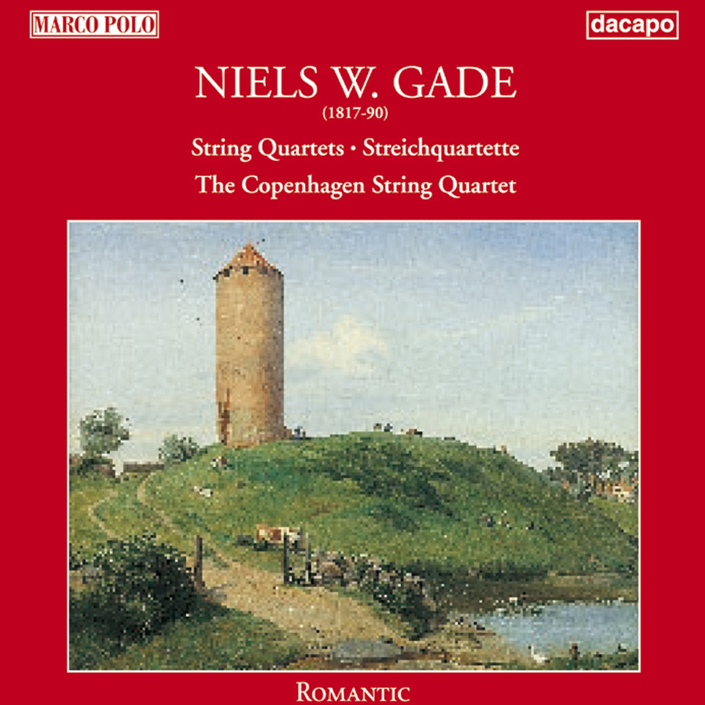 Gade, N.: String Quartets album cover