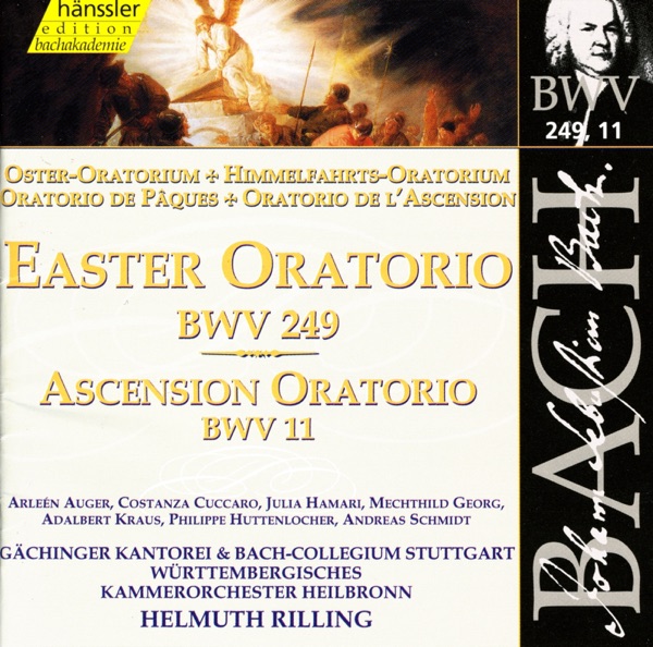 Bach, J.S.: Easter Oratorio, Bwv 249 - Ascension Oratorio, Bwv 11 album cover