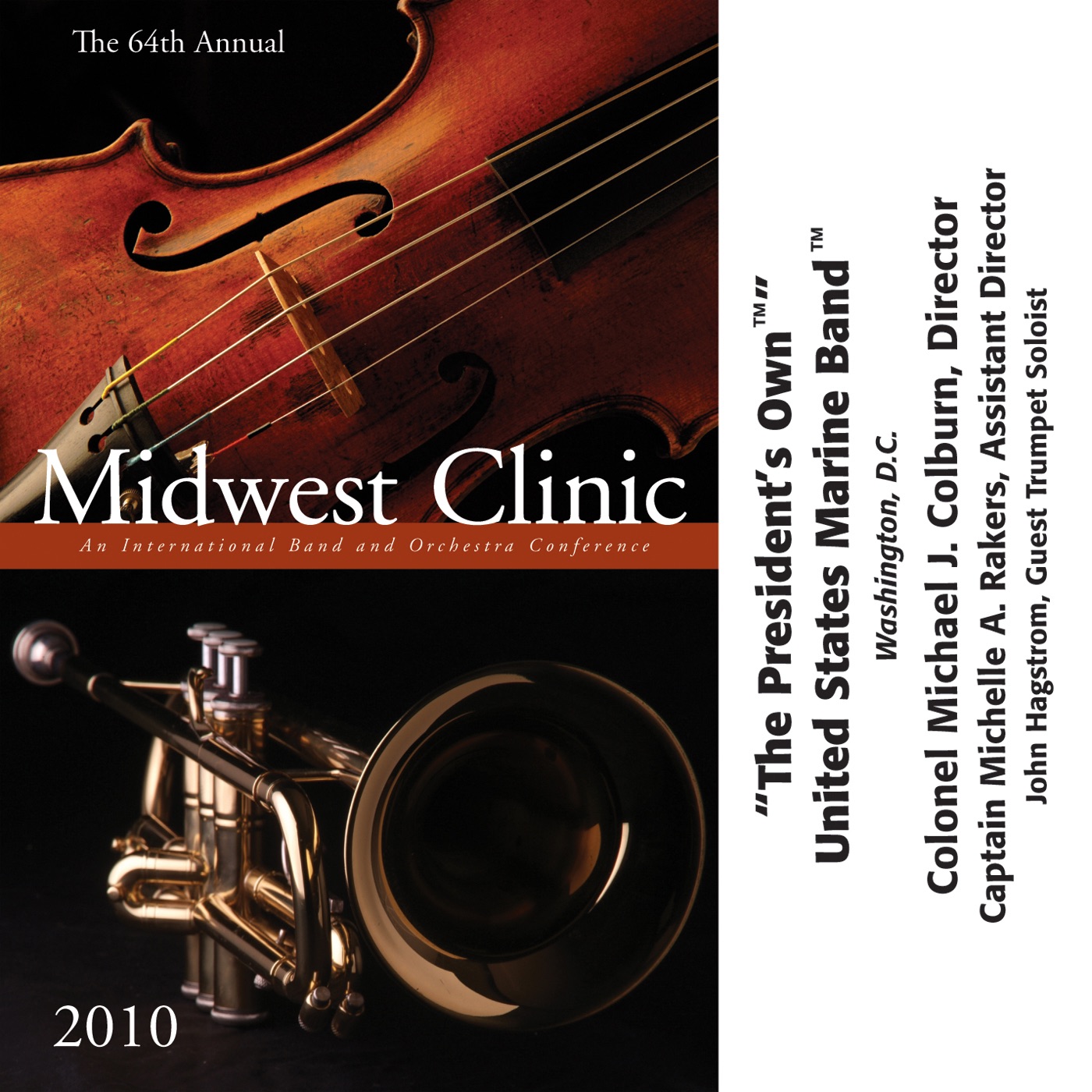 The 64th Annual Midwest Clinic, 2010 album cover