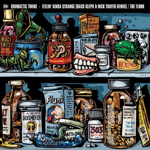Feelin' Kinda Strange (Bass Kleph & Nick Thayer Remix) / The Flunk - Single album cover