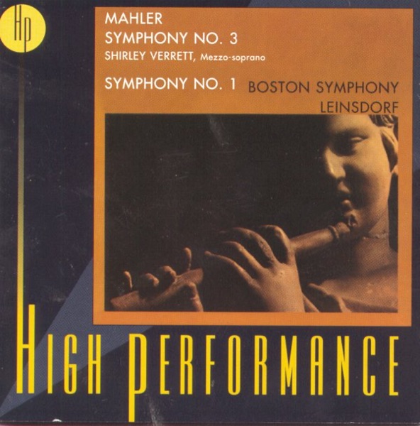 Mahler: Symphonies Nos. 3 & 1 album cover