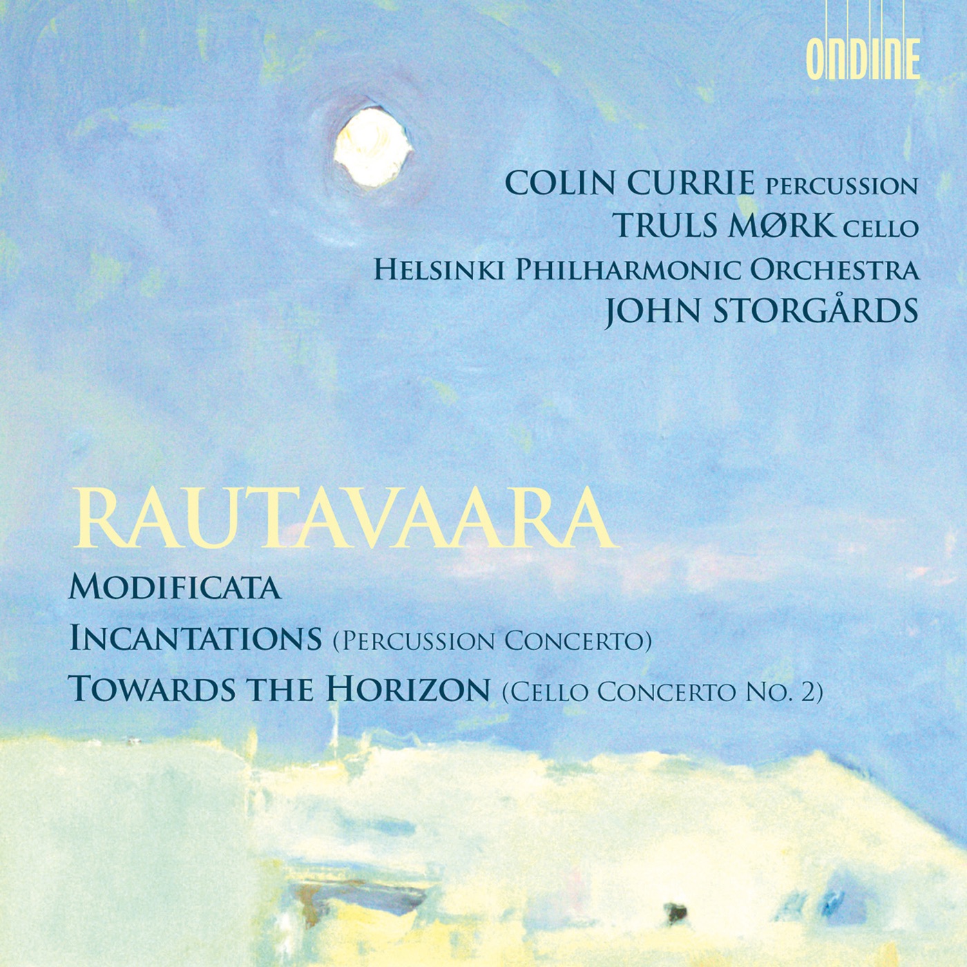 Rautavaara: Modificata, Incantations, Towards the Horizon album cover